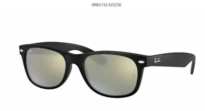 0RB2132 New Wayfarer Rubber Black