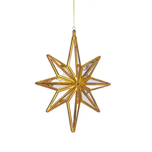 10.5″ Mirrored Star Ornament