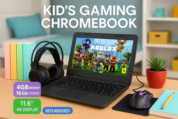 11″ Kid’s Cloud Gaming Chromebook – The Gateway to Endless Fun!