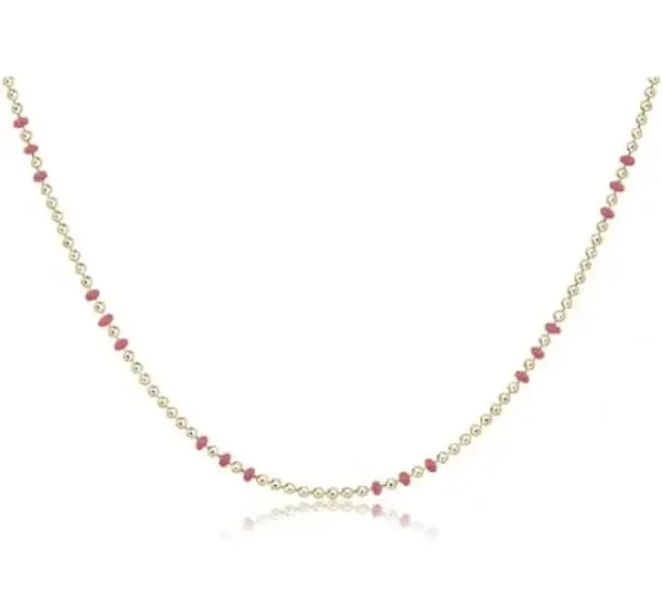 15″ Choker Hope Joy – Bright Pink