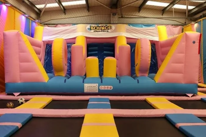 2-Hour Trampoline and Inflatable Session at Bounce Sheffield – Perfect for Kids
