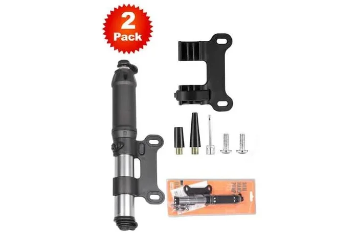 2 Pack Mini Portable Garden Accessory Hand Pump – Dual Valve Outdoor Decor