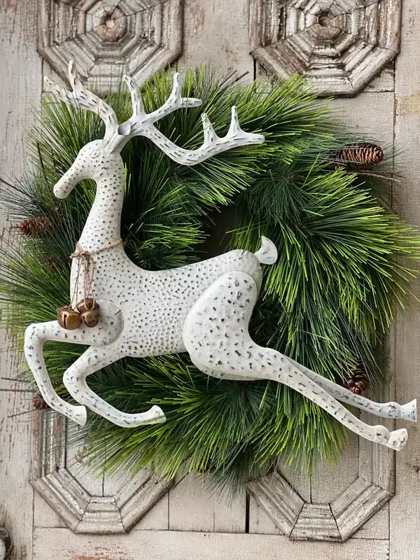 22″ Flying Caribou, Cream