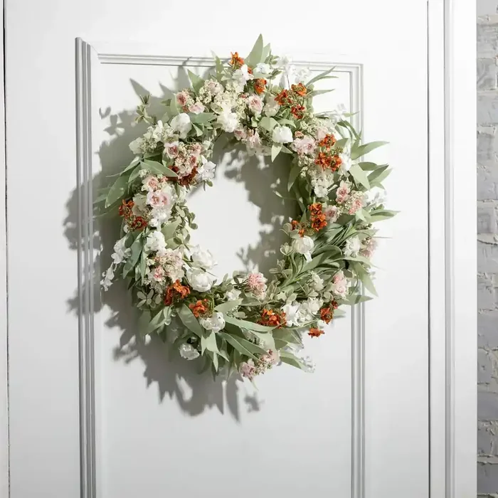 22″ Mixed Wildflower Wreath