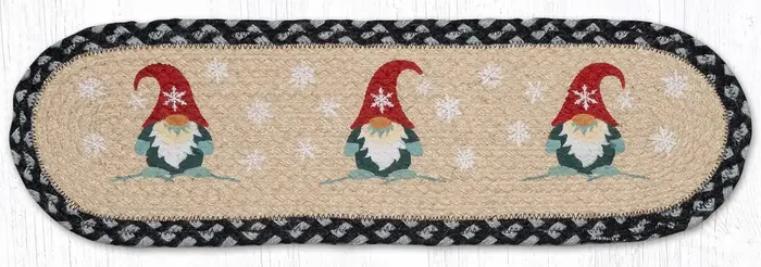 27″ Winter Gnome Jute Stair Tread