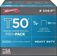 3/8″ Arrow T-50 Staples