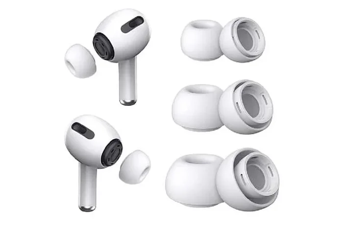 3 Pairs Silicone Ear Tips for AirPods Pro – Comfortable, Secure Fit