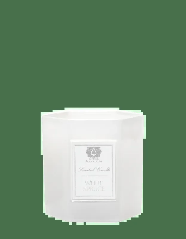 3-Wick Oversized White Spruce Candle- Antica