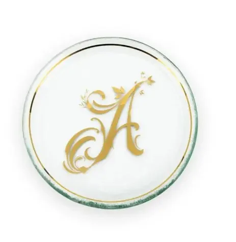 6″ Mini Plate “A” – Annieglass