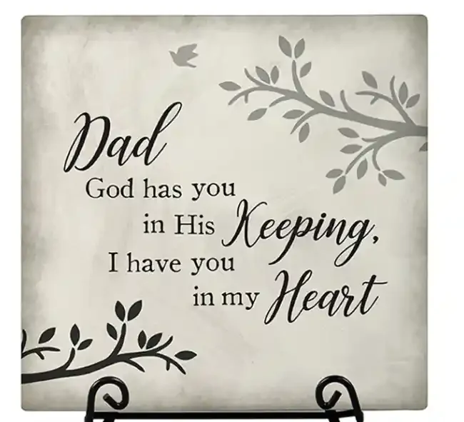 “Dad Comfort” Easel Plaque