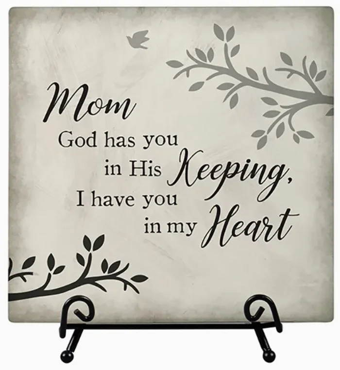 “Mom Comfort” Easel Plaque