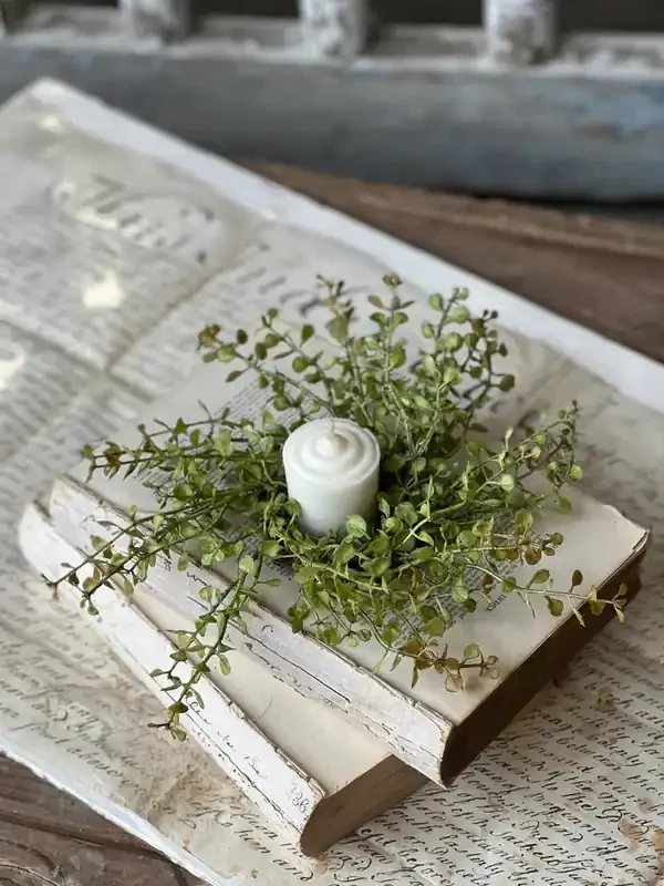 9″ Baby‘s Grass Candle Ring