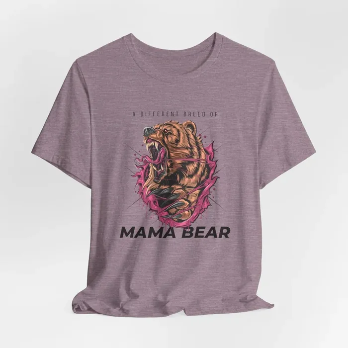 A Different Breed of Mama Bear Unisex Jersey Short Sleeve Tee Mothers Day