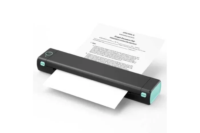A4 Portable Mini Thermal Printer – Wireless, Ink-Free Mobile Printing for iPhone & Android