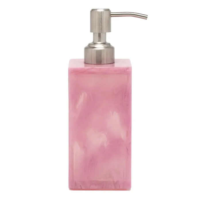 Abiko Translucent Cast Resin Soap Pump (Cherry Blossom)