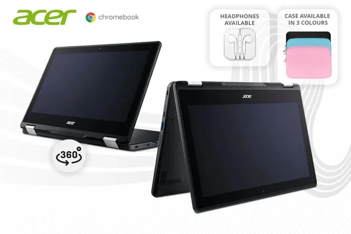 Acer Chromebook Spin 11 Laptop – Portable High Performance, 11.6″ Touchscreen, 4GB RAM, 32GB Storage