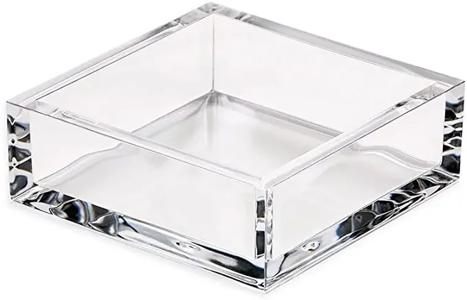 Acrylic Luncheon Napkin Holder Crystal Clear – Caspari