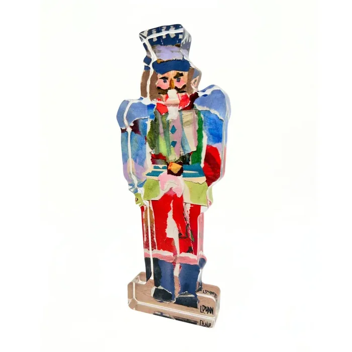 Acrylic Nutcracker Block – William – 7.5″ – Lauren Dunn