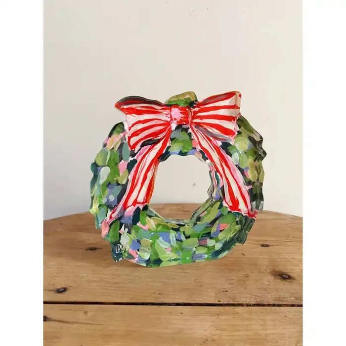 Acrylic Wreath – Lauren Dunn