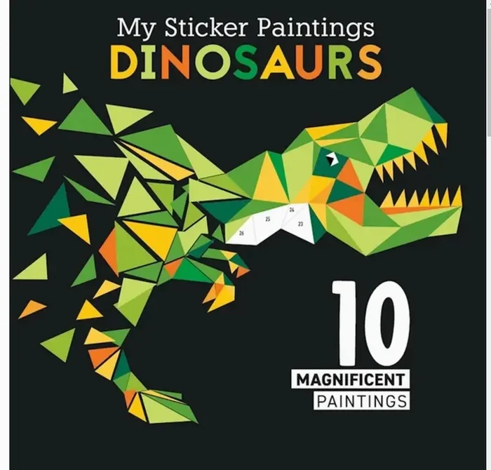 Activity Book – My Sticker Paintings Dinosaurs