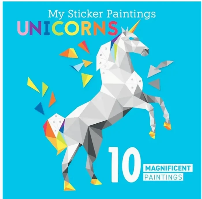 Activity Book – My Sticker Paintings Unicorns