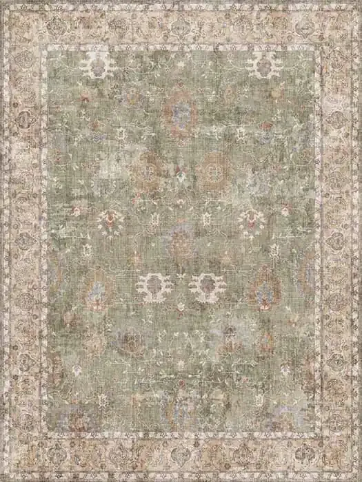 Adama Vinyl Floor Mat/Rug (Avani_V)