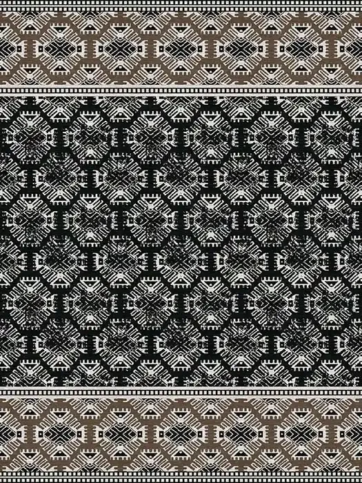 Adama Vinyl Floor Mat/Rug (Seraya_B)