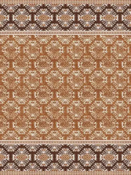 Adama Vinyl Floor Mat/Rug (Seraya_N)