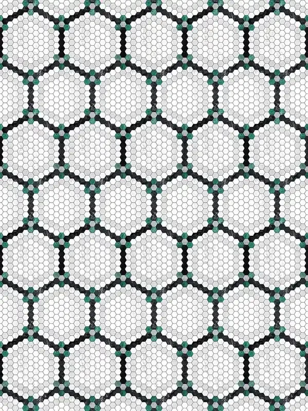 Adama Vinyl Floor Mats/Rugs (Herritage_G)