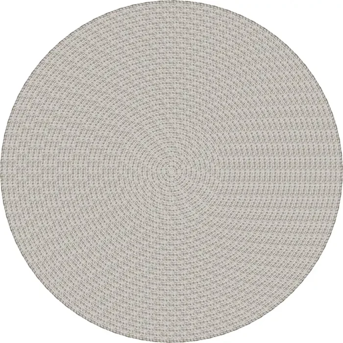 Adama Vinyl Round Rug/Mat (Macrame_G)