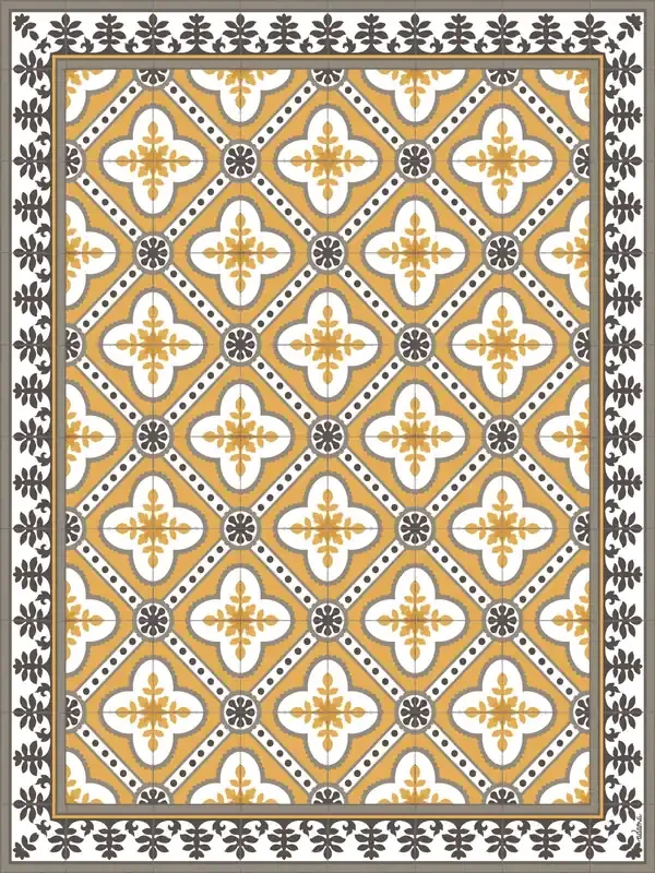 Adama Vinyl Rug/Mat (Castelo_D)