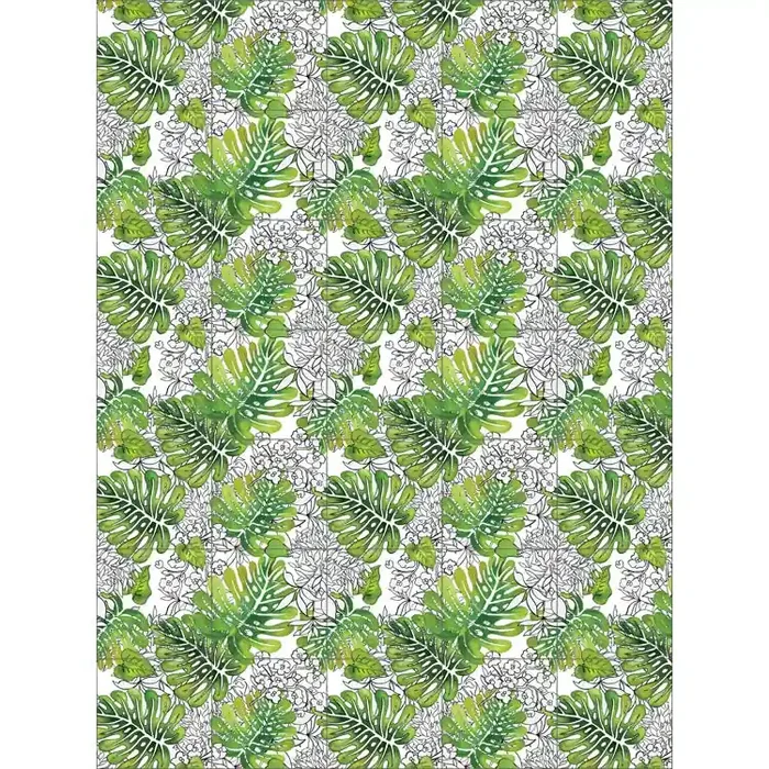 Adama Vinyl Rug/Mat (Monstera_V)