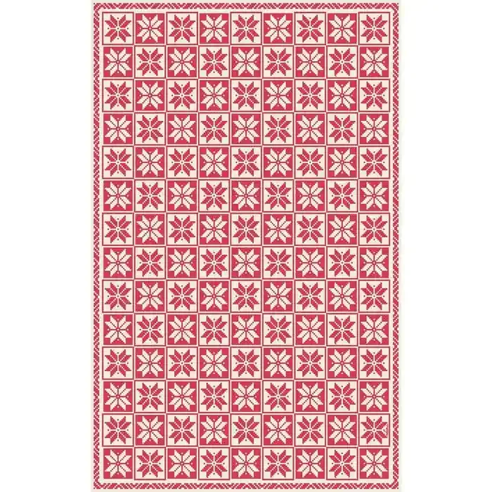 Adama Vinyl Rug/Mat (Xmas_Textile_R)