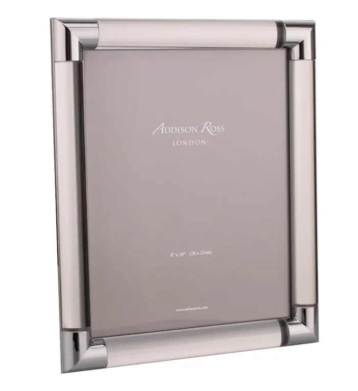 Addison Ross Acrylic Pillar & Silver Picture Frame