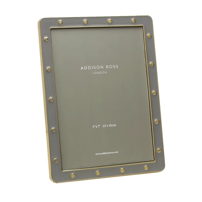 Addison Ross Chiffon Enamel & Gold Locket Picture Frame (5×7)