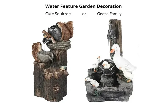 Adorable Solar-Powered Animal Garden Miniatures – 2 Delightful Designs!