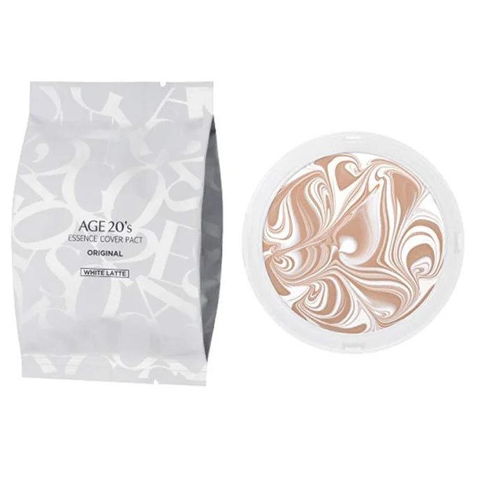AGE20’s Essence Cover Pact Original Refill ESSENCE COVER PACT ORIGINAL SPF50+/PA+++ 12.5g (White Latte/No. 23)