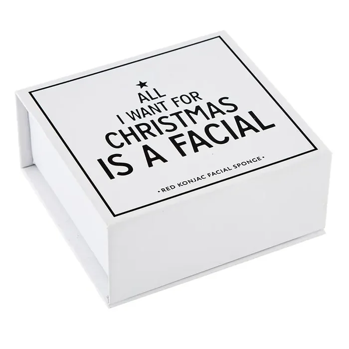 All I Want For Christmas Is A Facial – Konjac Sponge