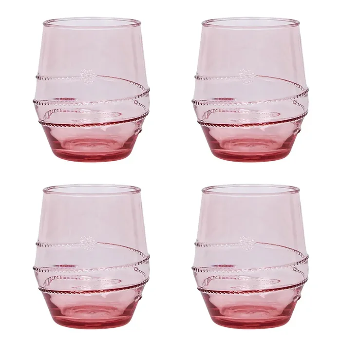 Amalia Acrylic Small Tumbler Set/4 – Coral