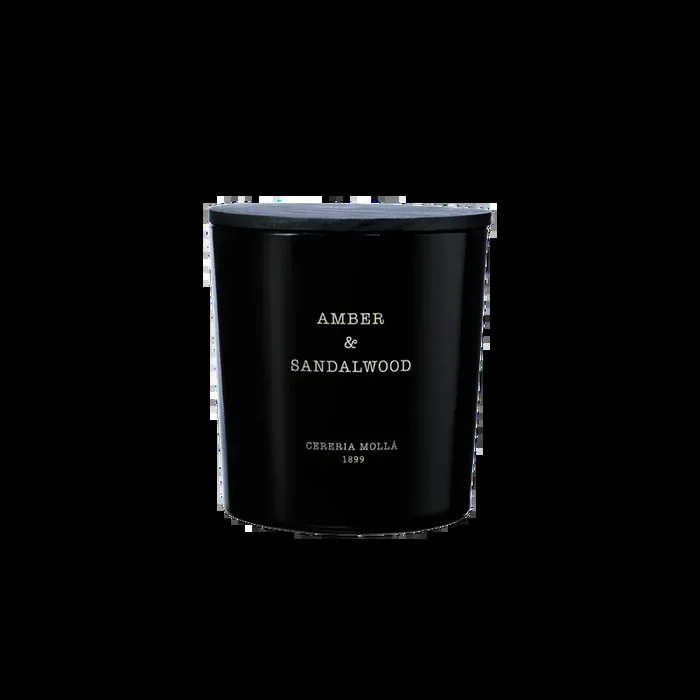 Amber Sandalwood 3 Wick Candle