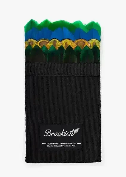 Andros Towne Pocket Square – Brackish