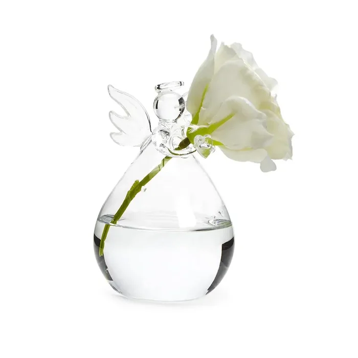Angel Bud Vase – Hand Blown Glass
