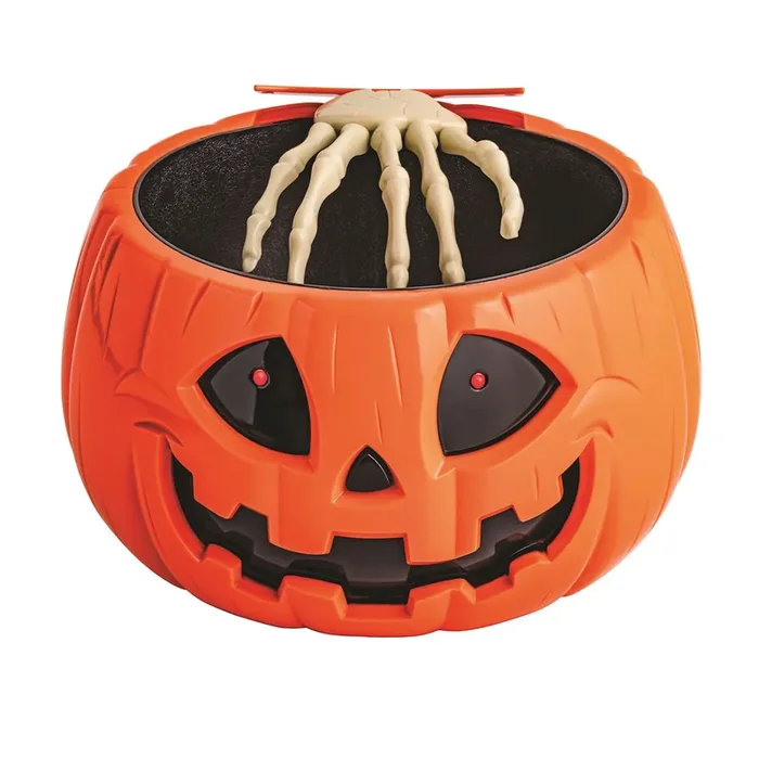 Animated Jack-O-Lantern Treat Bucket