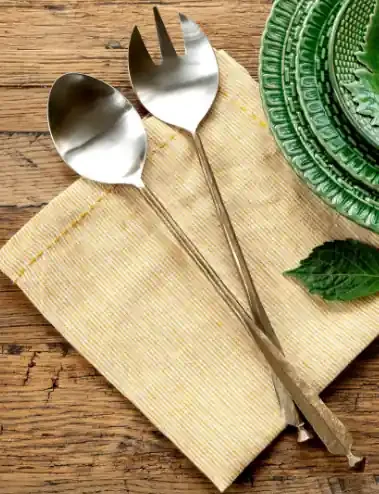 Antique Gold Colonial Flatware