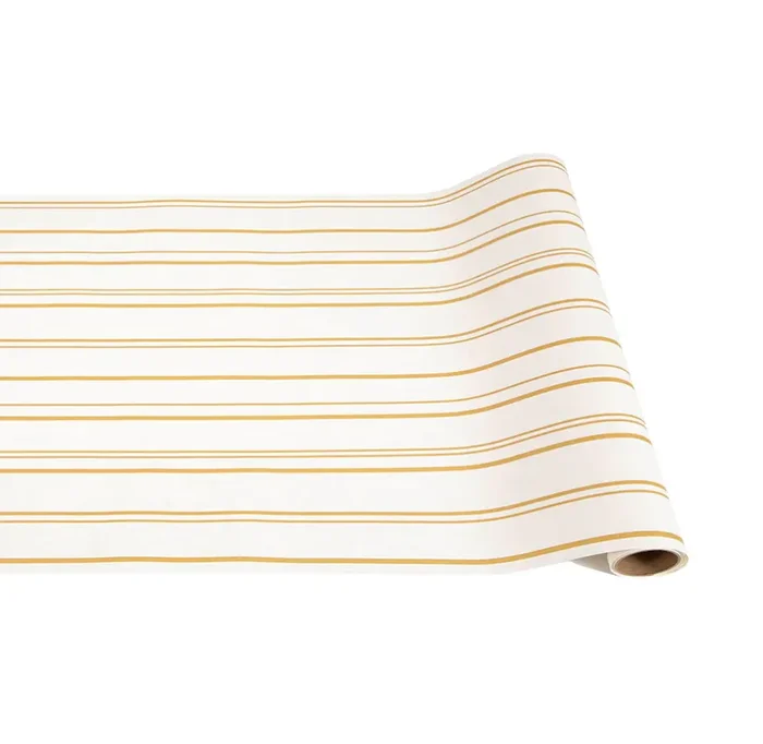 Antique Gold Stripe Runner
