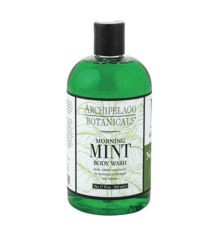 Archipelago Botanicals Morning Mint 17 oz. Body Wash