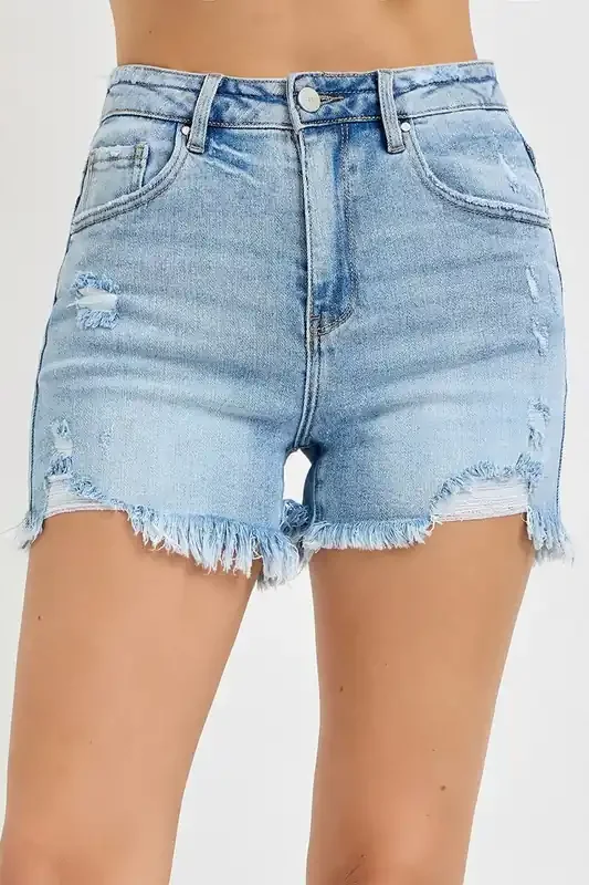Ariel High Rise Shorts • Light