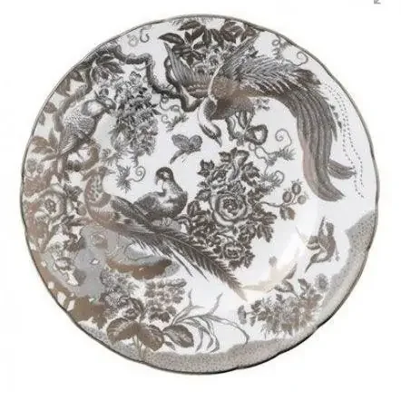 Aves Palladium Salad Plate – Royal Crown Derby