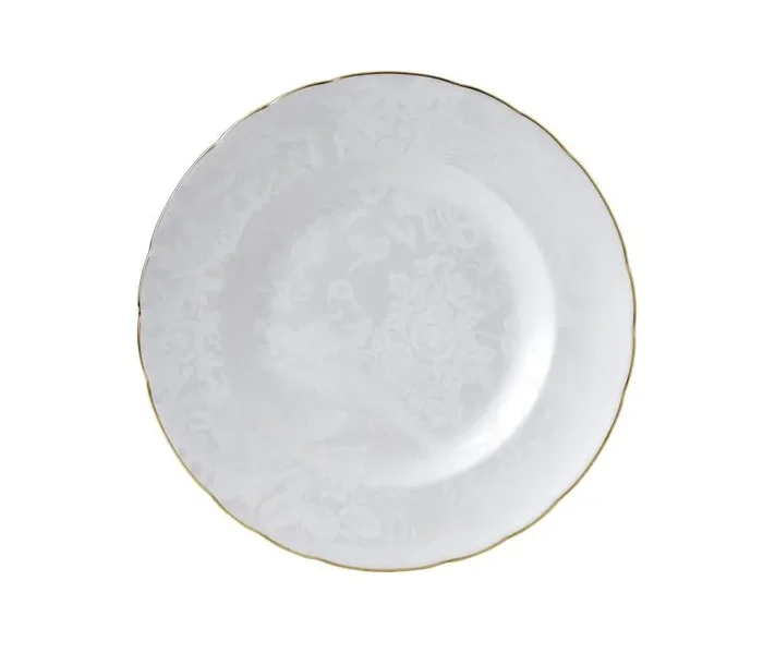 Aves Pearl Dinner Plate – Royal Crown Derby