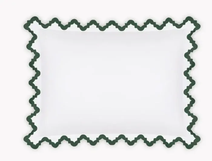 Aziza Standard Sham 21×27 Milano Navy